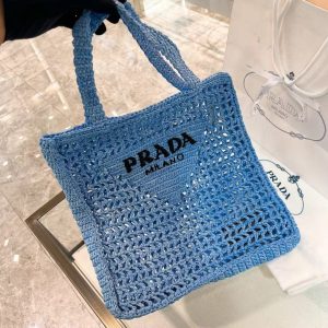 PRADA Crochet Tote Bag 1BG393