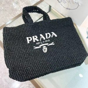 PRADA Crochet Tote Bag 1BG392