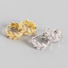 ACEE-925-Sterling-Silver-Cubic-Zirconia-Leaf-Vintage-Huggie-Earring-0.jpg