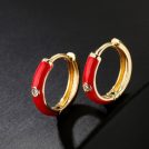 AOG-Brass-Enamel-Geometric-Vintage-Huggie-Earring-1.jpg