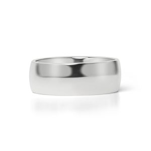 Highly Polished Stainless Steel Blank Ring 7mm - 11mm / CFR3029