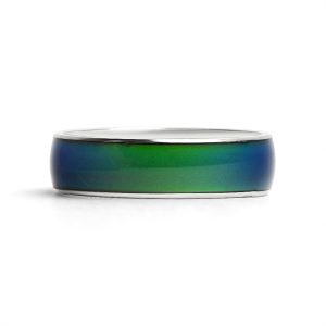 Stainless Steel Band Mood Ring / CFR7040