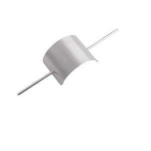 alloy minimalist  smooth geometric hair stick