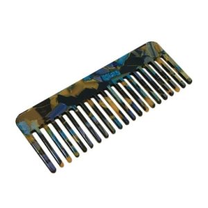 cellulose acetate minimalist geometric hair comb