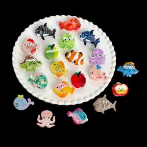 cellulose acetate trend animal alloy multi color jaw hair claw