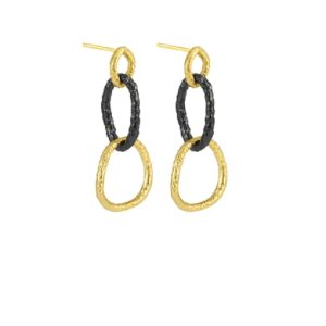 925 sterling silver geometric vintage drop earring