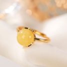 DEER-925-Sterling-Silver-Amber-Flower-Minimalist-Band-Ring-2.jpg