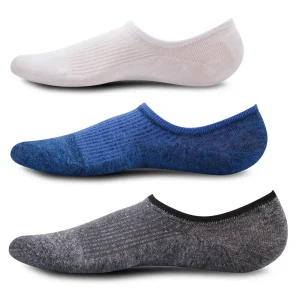 Wholesale Cheap Men's Business Socks Low Cut Socks Casual  Black White  Ankle Socks for Men
