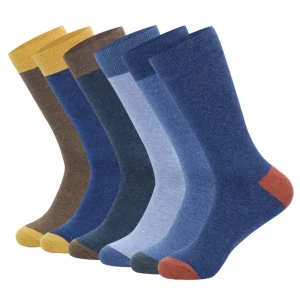 High Quality Wholesale Classic Formal Office Solid Man Business Black Crew High Quality Men Cotton 100 Socks Mens Dress