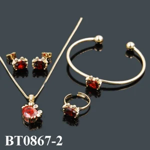 2016 New Designs Crab Jewelry Set for Child Jewelry Sets