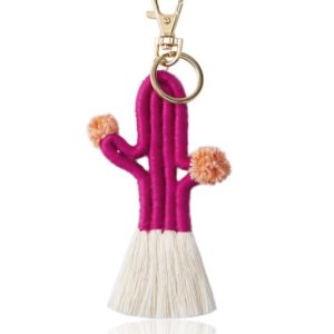 alloy cotton cactus cute hand-woven key chain/ bag pendant