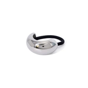 elastic rope trend geometric stainless steel hair rope