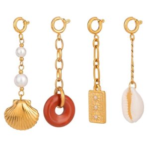 stainless steel 18k gold plated bikini  charm
