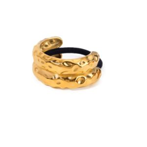 stainless steel hip hop irregular  hair rope