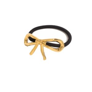 stainless steel minimalist bowknot hair rope