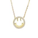 LM-925-Sterling-Silver-Cubic-Zirconia-White-Smiley-Dainty-Necklace-0.jpg