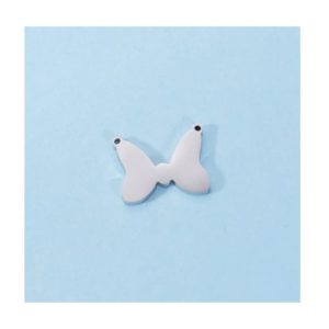 stainless steel butterfly minimalist connectors