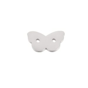 stainless steel butterfly double hole connectors