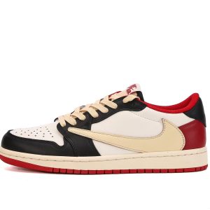 Air Jordan 1 Low x Travis Scott “Black Red”(Customized)