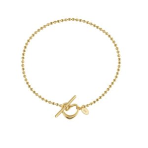 925 sterling silver heart minimalist bead chain anklet