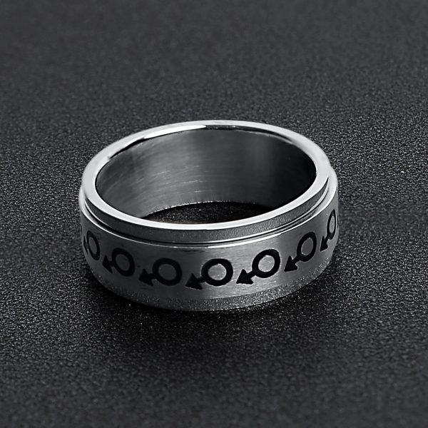 RRJ0066-MaleSymbolSpinnerStainlessSteelRing.jpg