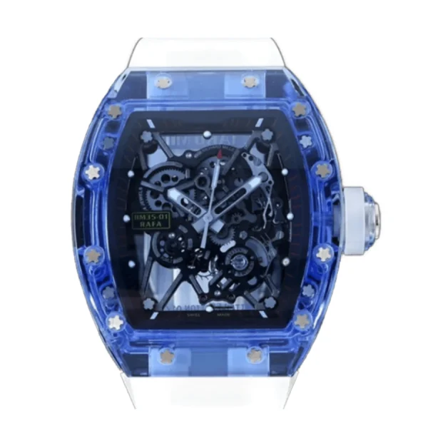 Richard-Mille-35-01-Blue-White-Rubber-Bracelet-Replica-2.webp