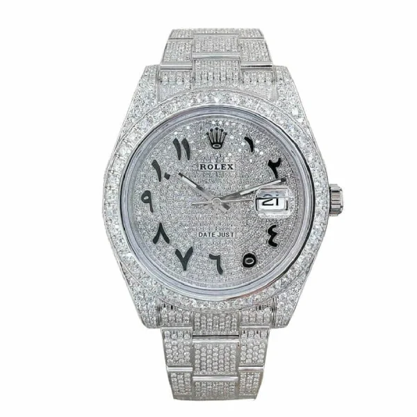 Rolex-Datejust-116300-White-Gold-Diamond-Arabic-Dial-Iced-Out-Replica-1.webp