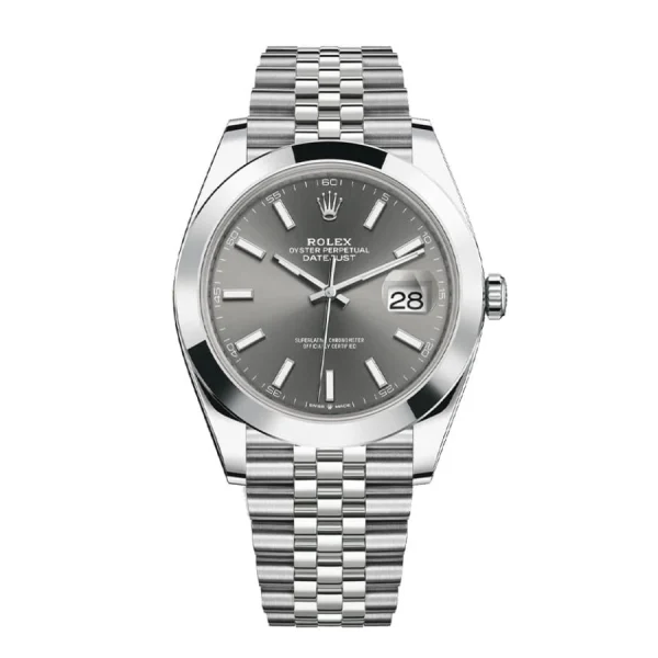 Rolex-Datejust-126300-Stainless-Steel-Grey-Dial-Replica.webp