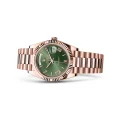 Rolex-Day-Date-Rose-Gold-Green-Roman-Dial-Replica1.webp