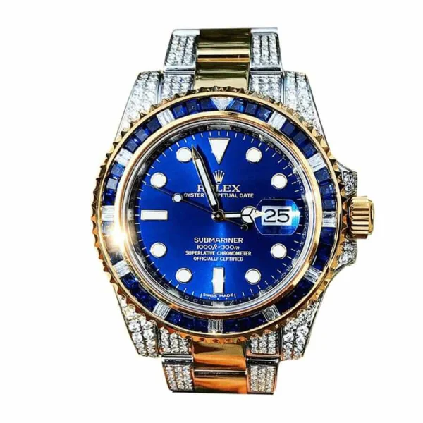 Rolex-Submariner-18038-Iced-Out-Blue-Dial-Replica.webp