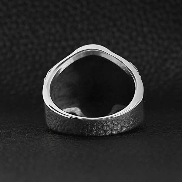SCR3038-Detailed-Skull-With-Accent-Skulls-Stainless-Steel-Polished-Ring-Lifestyle-Back.jpg