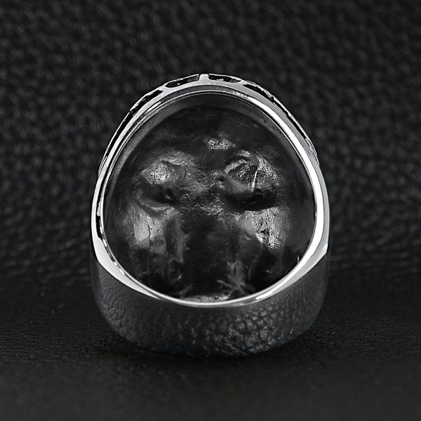 SCR3039-Detailed-Skull-With-Red-CZ-Eyes-Stainless-Steel-Polished-Ring-Lifestyle-Back.jpg