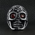 SCR3039-Detailed-Skull-With-Red-CZ-Eyes-Stainless-Steel-Polished-Ring-Lifestyle-Front.jpg