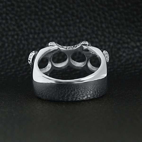 SCR3057-Stainless-Steel-Brass-Knuckles-Polished-Ring-Lifestyle-Back.jpg