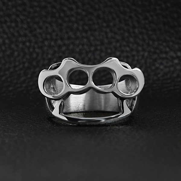 SCR3057-Stainless-Steel-Brass-Knuckles-Polished-Ring-Lifestyle-Front.jpg