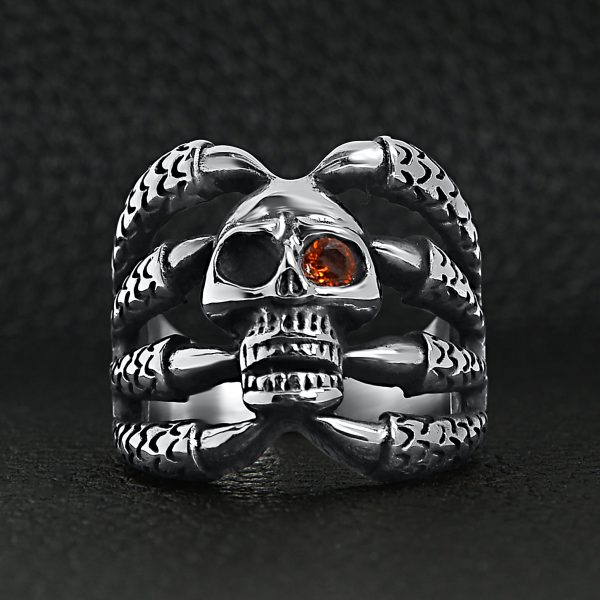 SCR4076-Detailed-Clawed-Skull-With-Red-CZ-Eye-Stone-Stainless-Steel-Ring-Lifestyle-Front_1be8a35e-9568-43e7-9382-540ceaa0ce64.jpg
