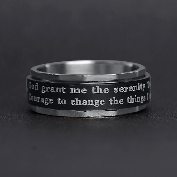 SRJ1008-HighlyPolishedStainlesssteelSerenityPrayerSpinnerCenterRing_Black1.jpg
