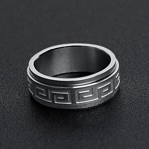 SRJ2048-HighlyPolishedGreekKeyStainlessSteelSpinnerRing.jpg