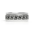 SRJ2056-BlackGreekKeySpinnerCenterPolishedStainlessSteelRing_3.jpg