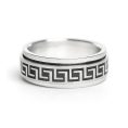 SRJ2056-BlackGreekKeySpinnerCenterPolishedStainlessSteelRing_4.jpg