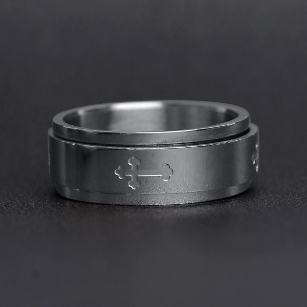 SRJ2280-CrossSpinnerCenterHighlyPolishedStainlessSteelRing_Black1.jpg