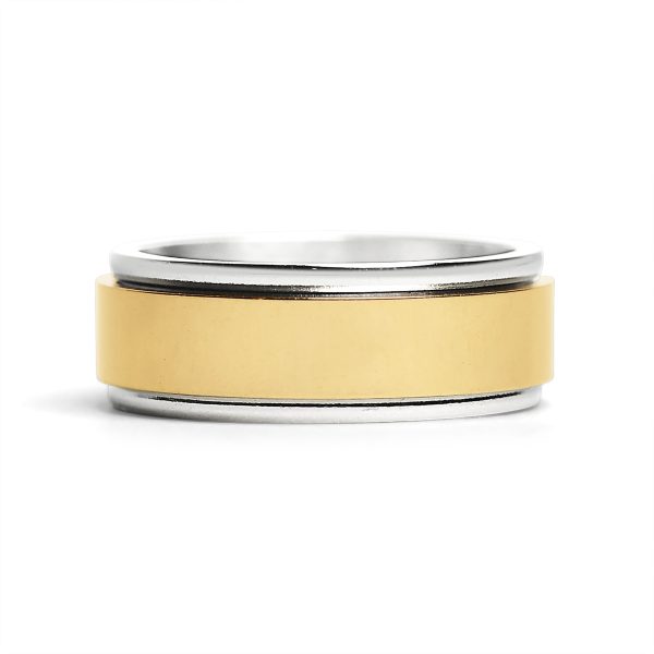 SRJ2451-18KGoldPlatedSpinnerCenterPolishedStainlessSteelRing_3.jpg