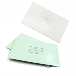 gold and silver jewelry cleaning polishing cloth