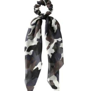 trend  silk camouflage long streamer hair barrette/multi-color optional