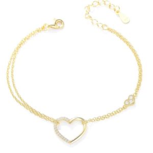 925 sterling silver white minimalist adjustable bracelet