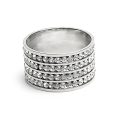 ZRJ9009-CZEternityQuadrupleStainlessSteelRing.jpg