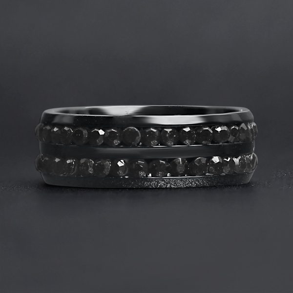 ZRJ9010-BlackCZStonesWithBlackTrimStainlessSteelRing_5.jpg
