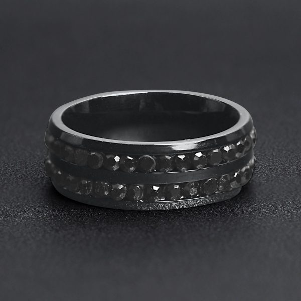 ZRJ9010-BlackCZStonesWithBlackTrimStainlessSteelRing_6.jpg