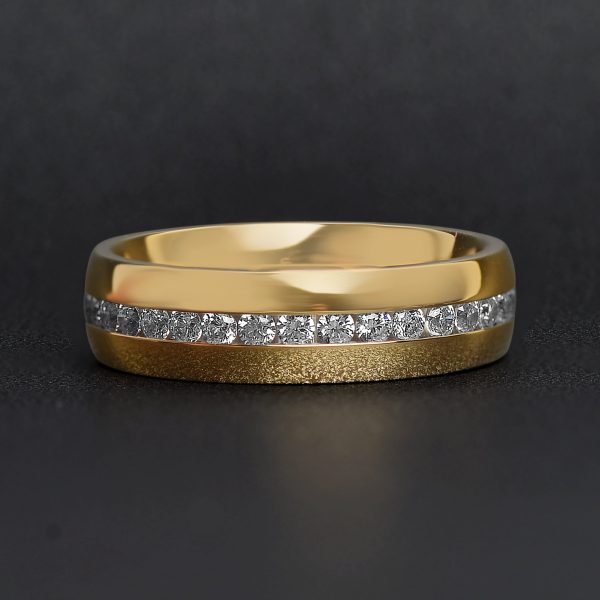 ZRJ9015-HighlyPolished18KGoldPlatedStainlessSteelCZCenterRing_Black1.jpg