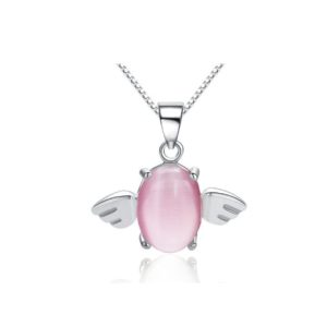 angle wings crystal elegant fashion pendant